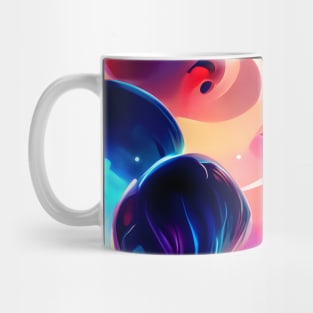 Sea of Stars Fluid Abstract Pattern Mug